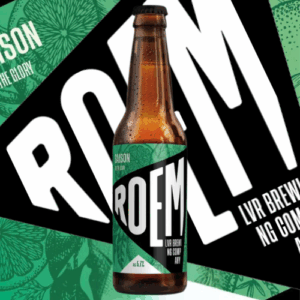 ROEM SAISON bier in huisstijl